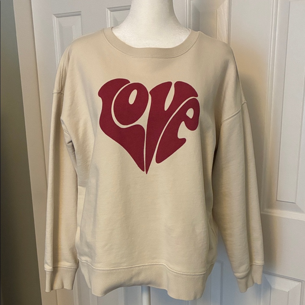 J. Crew Love Sweatshirt